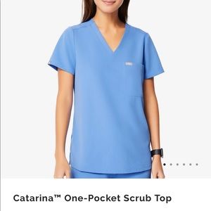 Figs Scrubs- Ciel Blue XS